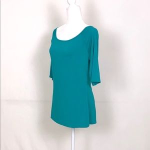 Allegra Teal Blue Top